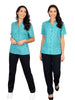 ORLA JADE BUTTON DOWN SHORT SLEEVE