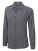 EMMA NAVY BLUE BUTTON DOWN LONG SLEEVE