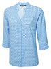 MADDIE SKY BLUE 3/4 SLEEVE blouse