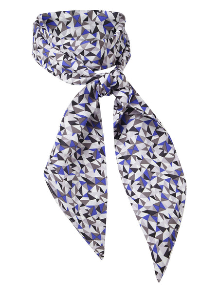 SUZIE COBALT SCARF