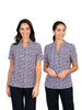 BILLIE BERRY 3 BUTTON NECK SHORT SLEEVE