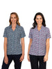 WILLOW BERRY BUTTON DOWN SHORT SLEEVE