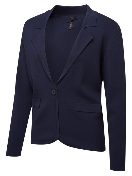 JACKIE NAVY KNIT JACKET