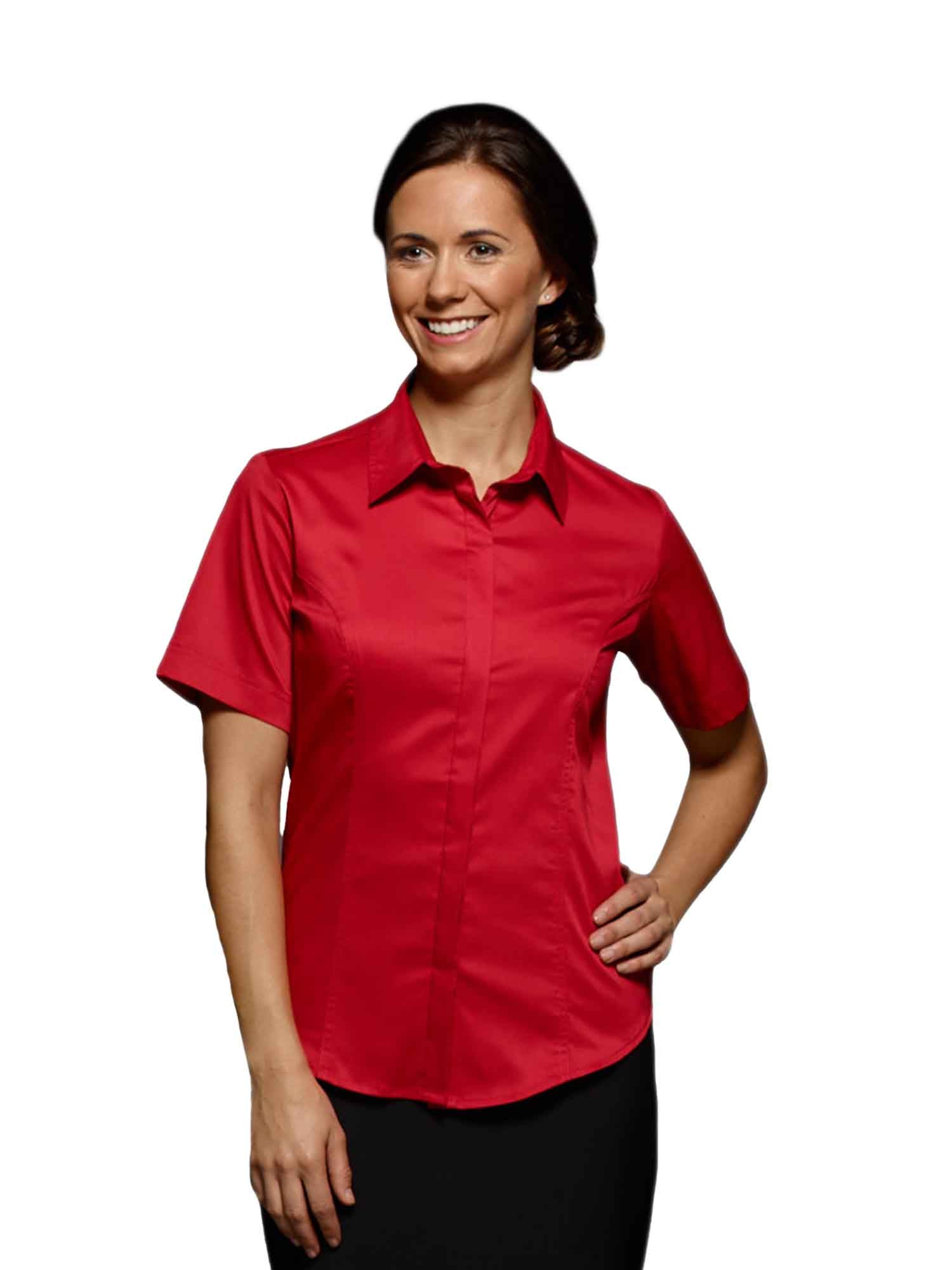 Ji Oh Women's Red Short Sleeve Short Top M shops